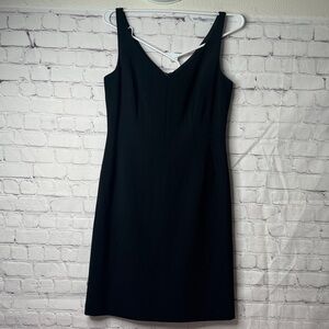 Elie Tahari Black Sheath Dress